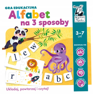 Abeceda v 3 spôsobmi. Kapitán Veda